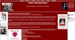 Desktop Screenshot of peterabrahamsen.dk